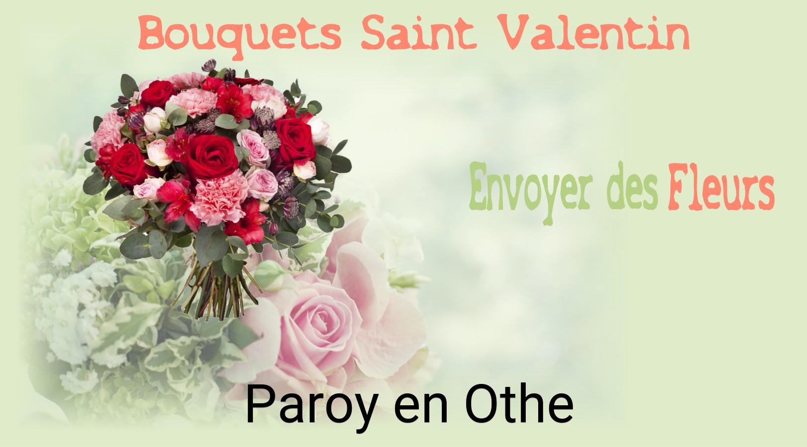 Roses de Saint-Valentin livrées à Paroy-en-Othe